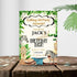Wild Safari Birthday Personalized Invitation